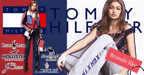 brands like tommy hilfiger.